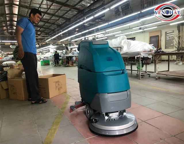máy chà sàn gạch men thiết kế chắc chắn