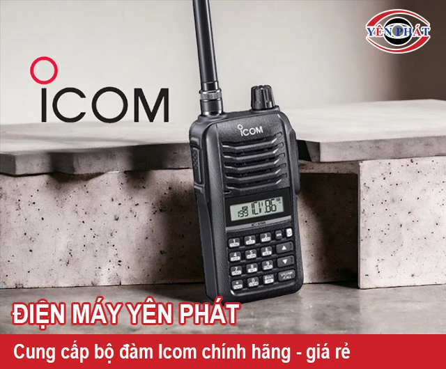 yên phát bán bộ đàm Icom chính hãng