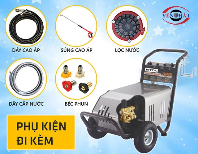 Phụ kiện máy rửa xe ô tô công nghiệp JET250-5,5T4