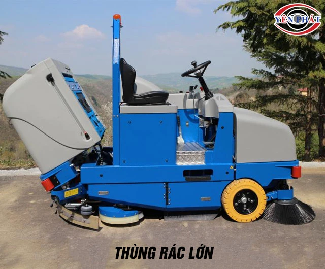 Thùng rác xe quét rác Fiorentini