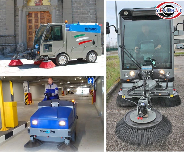 Ứng dụng xe quét rác Fiorentini