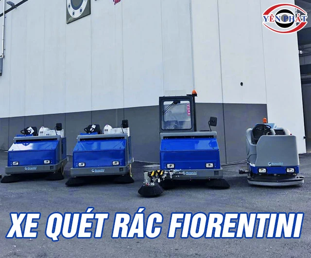 Top 5+ Xe quét rác Fiorentini: Bán chạy, Hiện đại nhất 2025