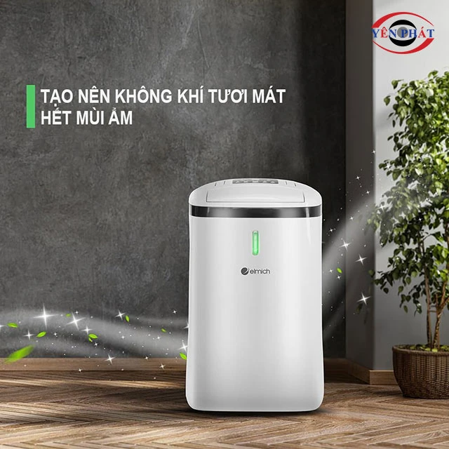 máy hút ẩm giúp tạo nên không khí tươi mát