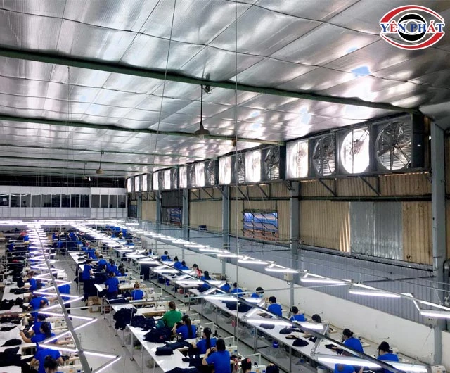 Hệ thống làm mát nhà xưởng tạo môi trường làm việc lý tưởng