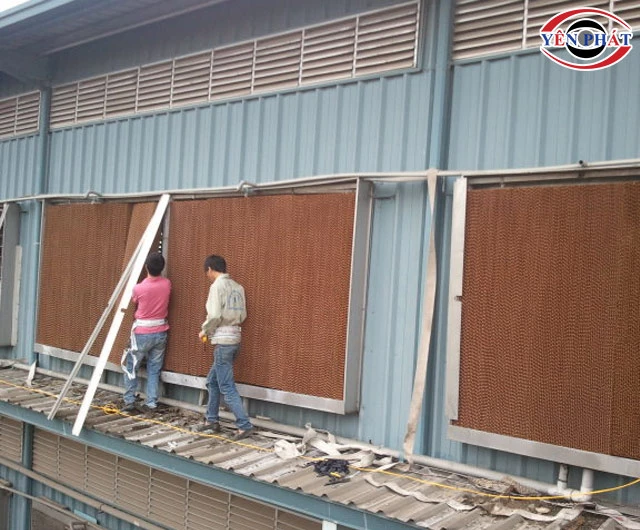 Lắp hệ thống làm mát nhà xưởng