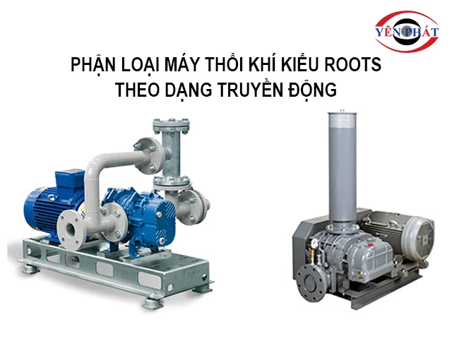 phân loại máy thổi khí kiểu roots theo dạng chuyển động