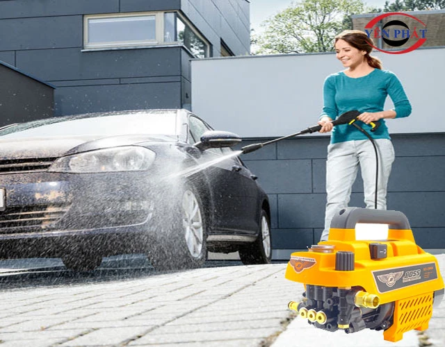 Áp lực nước máy rửa xe Boss