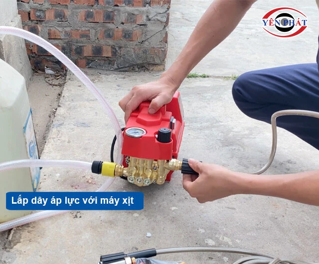 lắp máy rửa xe