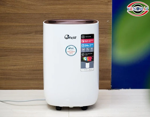 Máy hút ẩm và sấy quần áo Fujie HM-912EC-N