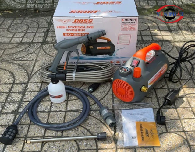 Nguyên lý hoạt động máy rửa xe Boss