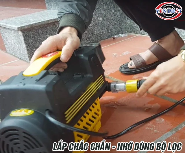 Lưu ý khi dùng máy rửa xe Perfect
