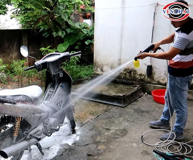 máy rửa xe Perfect tiết kiệm nước
