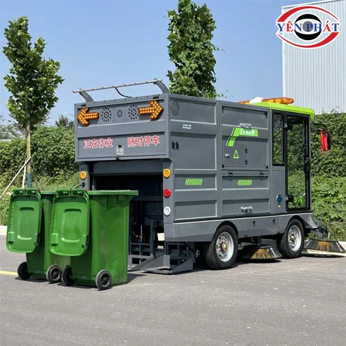 Xe quét rác ngồi lái Kumisai KMS25 3