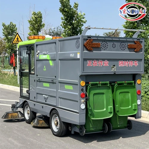 Xe quét rác ngồi lái Kumisai KMS25 4