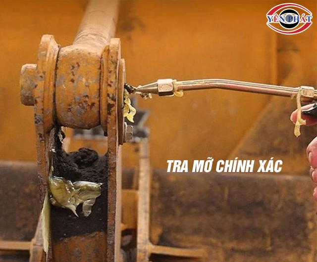 Máy bơm mỡ Yamada tra mỡ chính xác