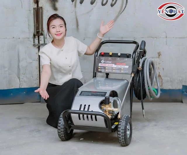 Máy rửa xe liền trục Lutian 3600 PSI