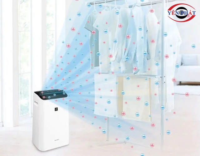 máy hút ẩm 16l sấy quần áo