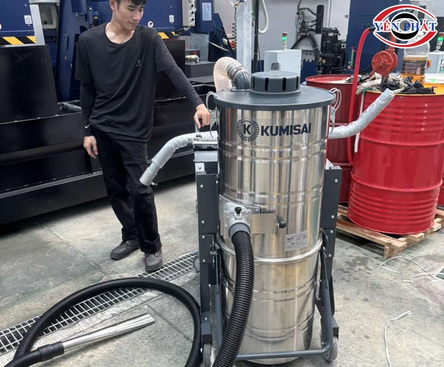 Ứng dụng máy hút bụi chuyên dụng Kumisai KMS 300