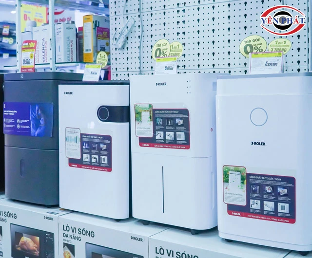 Chọn máy hút ẩm 3 trong 1