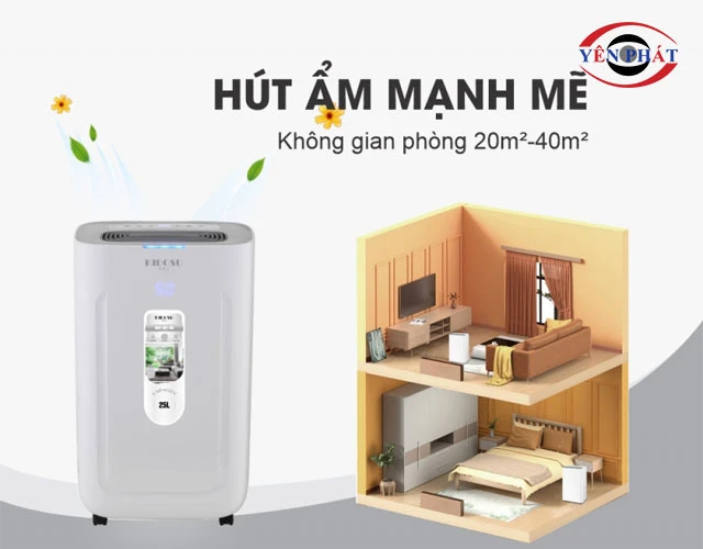 Hình ảnh Máy hút ẩm gia đình Kidosu 25 lít KD-D28L