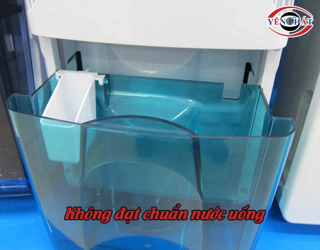 Không đạt chuẩn nước uống