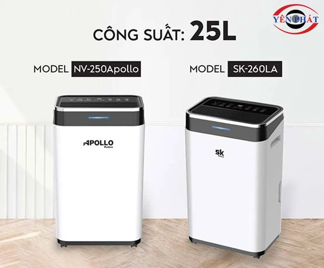 Top 5+ Máy hút ẩm 25L: Công suất khủng, Giá hời, Chọn ngay