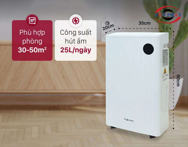 lý do máy hút ẩm 25L được nhiều người lựa chọn