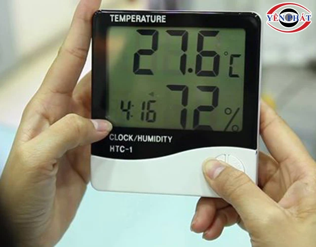 Yếu tố nhiệt độ/độ ẩm không hợp dùng máy