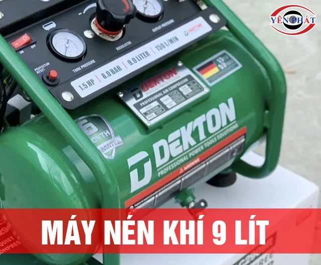 Top 11+ Máy nén khí 9 lít: Nhỏ gọn - Nén khí đỉnh cao