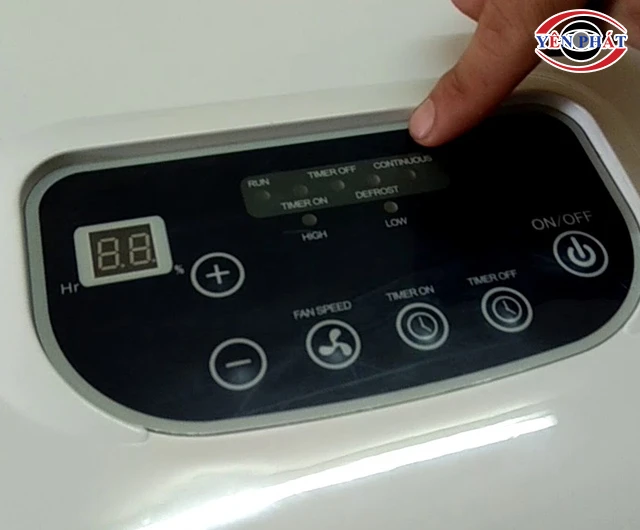 Máy hút ẩm Daiwa kiểm soát ẩm tốt