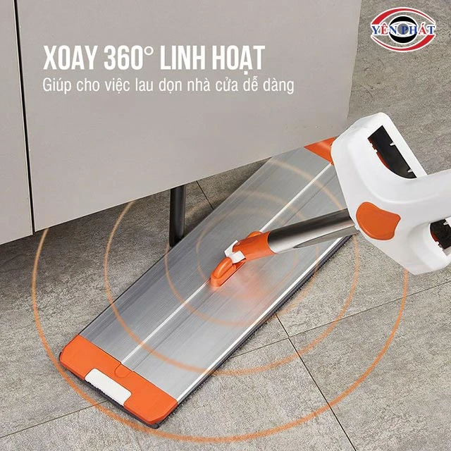 chọn Cây lau nhà tự vắt xoay được 360 độ
