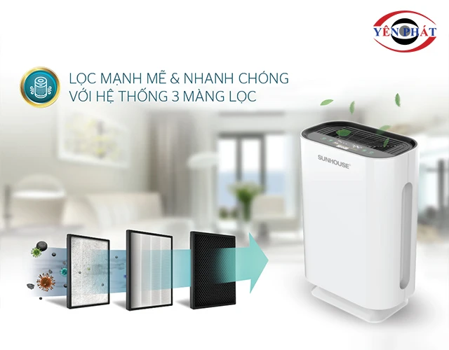 máy hút ẩm có hệ thống hepa