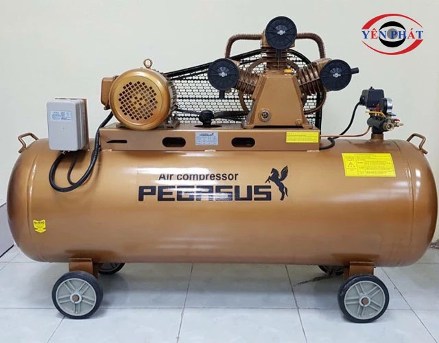 Máy nén khí dây đai Pegasus TM-W-1.6/12.5-500L là giải pháp toàn diện cho nhà xưởng lớn
