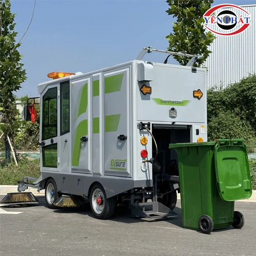 Xe quét rác ngồi lái Kumisai KMS S18 4