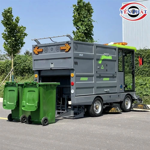 Xe quét rác ngồi lái Kumisai KMS25 6