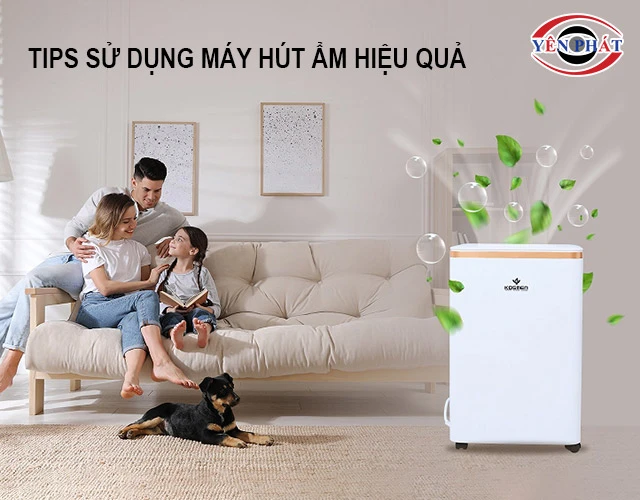 tips sử dụng máy hút ẩm