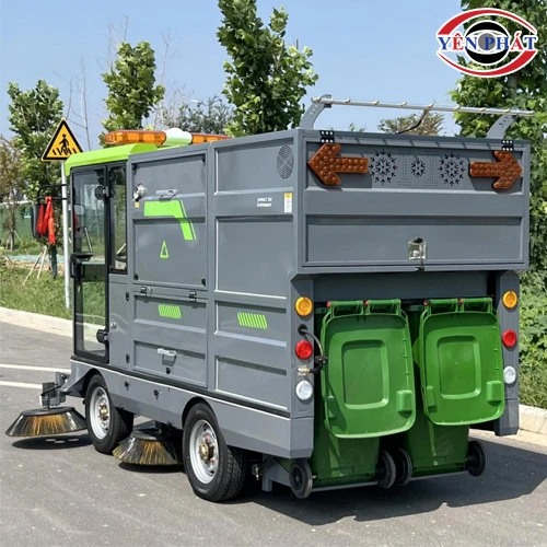 Xe quét rác ngồi lái Kumisai KMS25 2