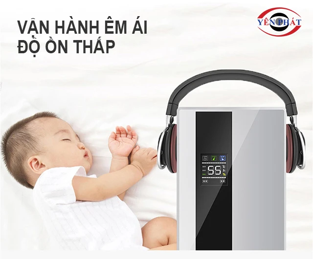 máy hút ẩm Yangzi vận hành êm ái