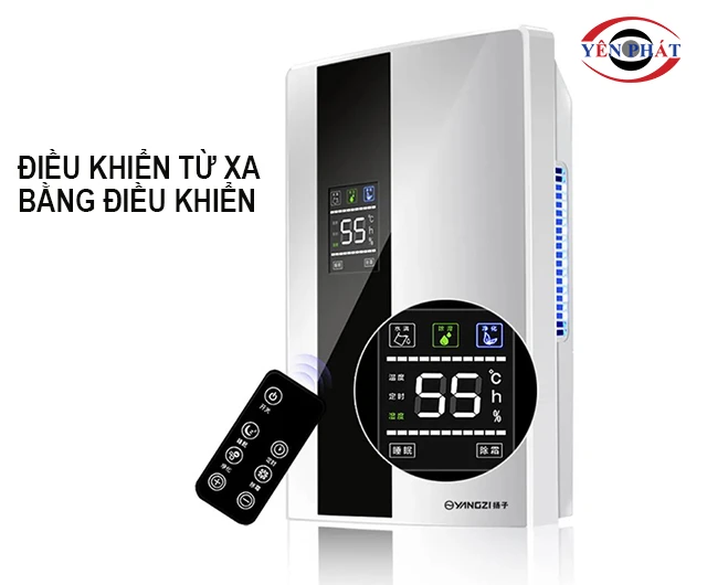 máy hút ẩm Yangzi được tích hợp điều khiển từ xa