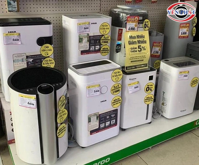 Mua máy hút ẩm tại Hải Phòng ở địa chỉ uy tín