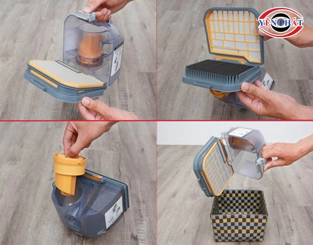 Vệ sinh bộ lọc để duy trì sức hút