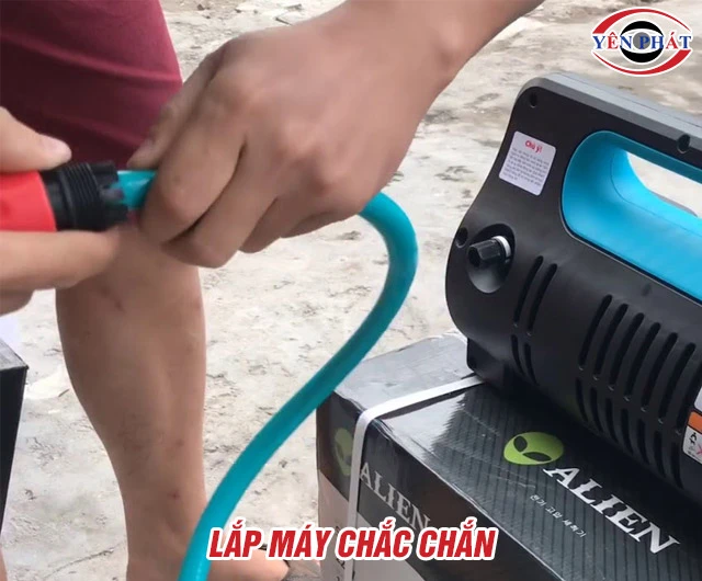 Lắp máy rửa xe Alien