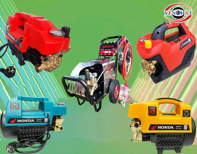 máy rửa xe Honda đa dạng model