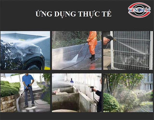 ứng dụng máy rửa xe Honda