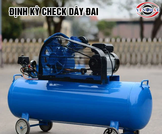 mặt sau máy nén khí Pegasus TM-V-0.25/12.5-180L