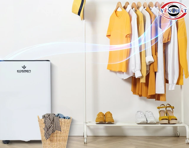 máy hút ẩm dưới 5 triệu sấy khô quần áo