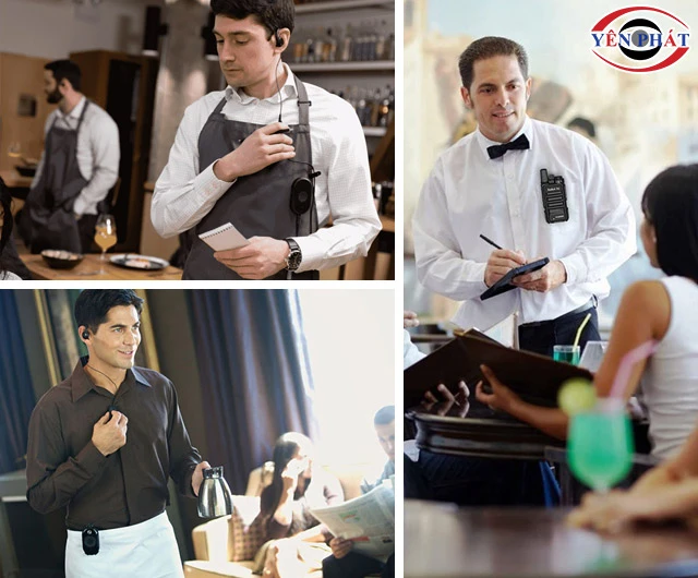 Ứng dụng bộ đàm cho nhà hàng