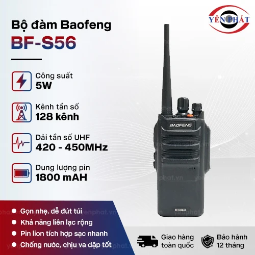 Máy bộ đàm Baofeng BF-S56 2