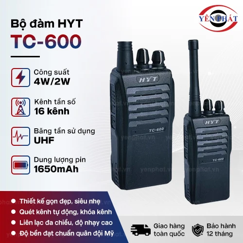 Máy bộ đàm HYT TC-600 2