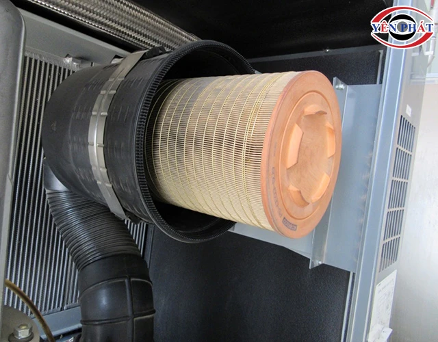 bộ lọc máy nén khí bị bẩn